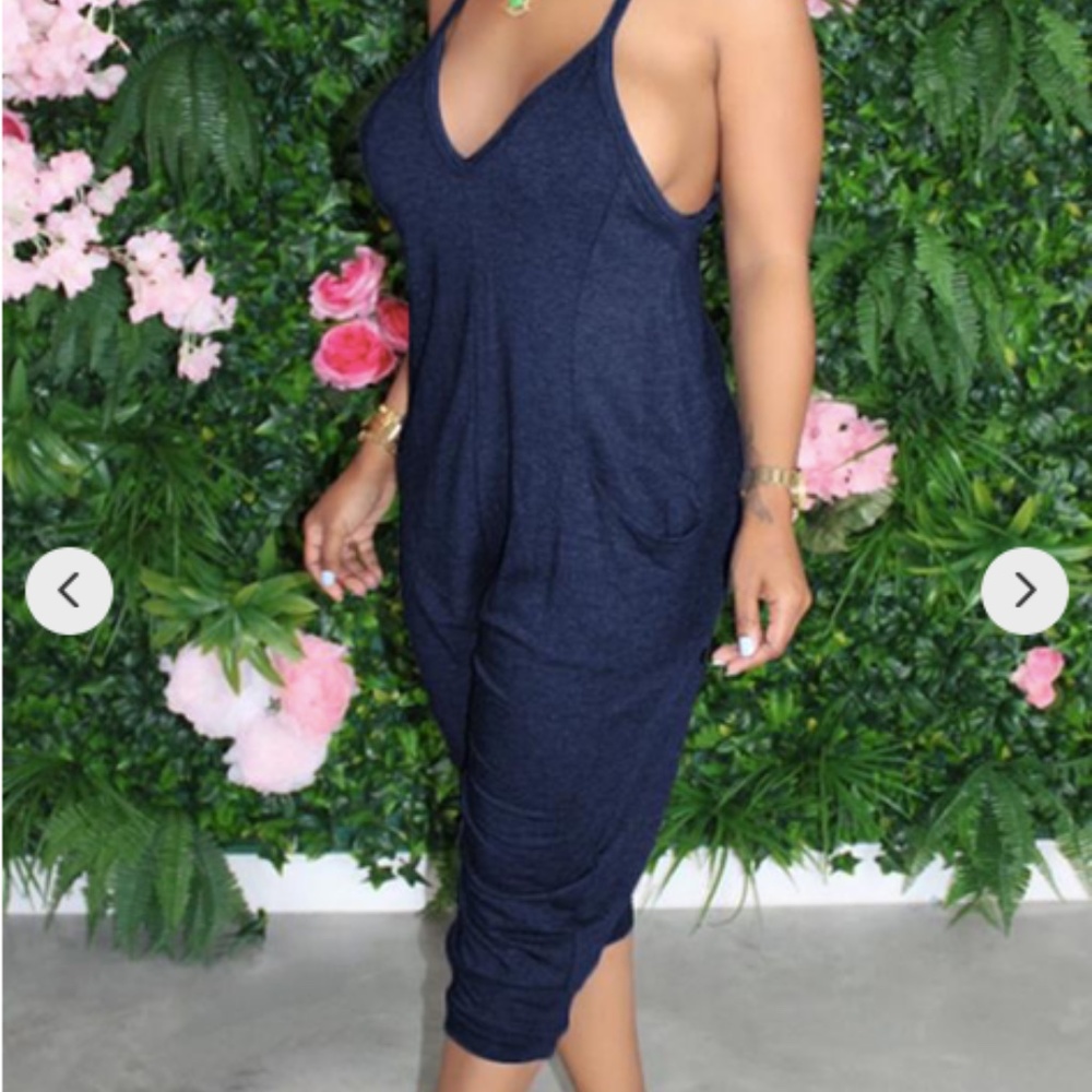 BRAND NEW - Navy Blue Womens Romper